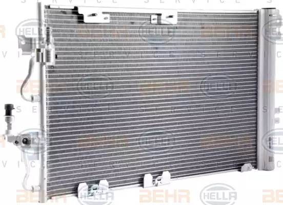 Конденсатор, кондиционер 8FC 351 301-771 HELLA