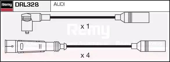 Ккомплект проводов зажигания DRL328 DELCO REMY