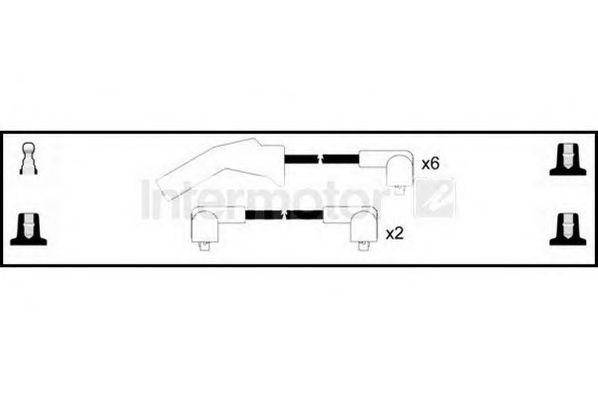 Ккомплект проводов зажигания 83079 STANDARD