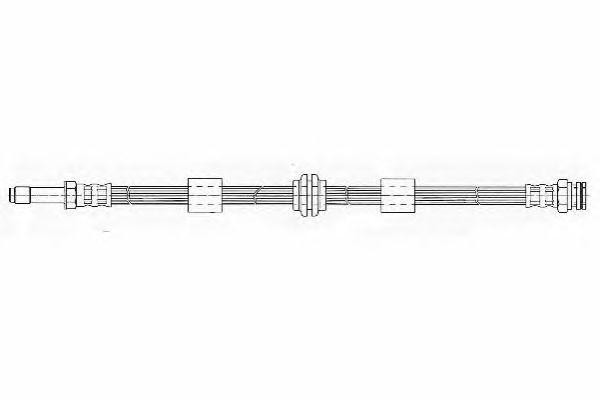 Тормозной шланг FHY2285 FERODO