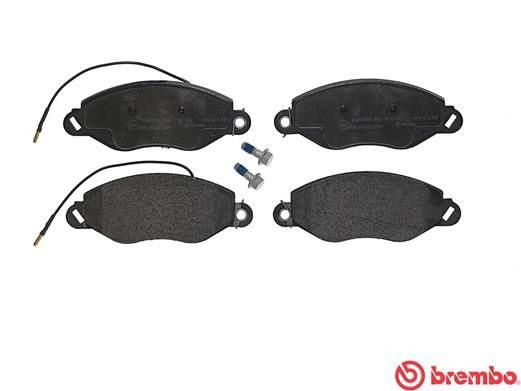 Комплект тормозных колодок, диско P56042 BREMBO