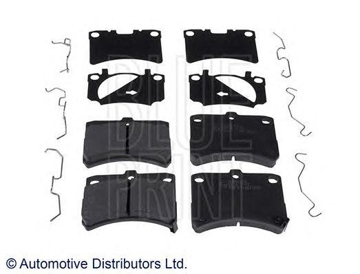 Комплект тормозных колодок, диско ADD64223 BLUE PRINT