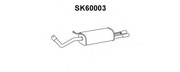 Предглушитель выхлопных газов SK60003 VENEPORTE