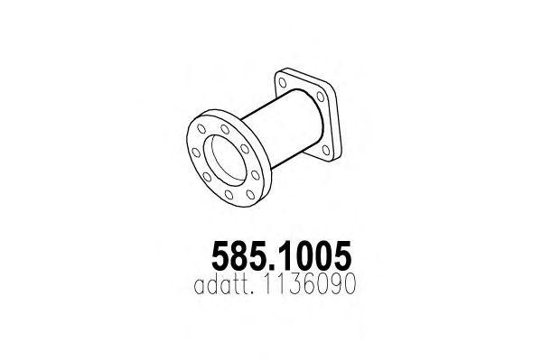 Выпускной трубопровод 5851005 ASSO