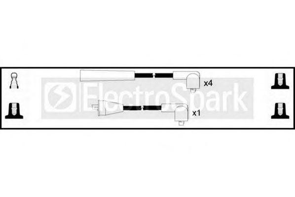 Ккомплект проводов зажигания OEK204 STANDARD