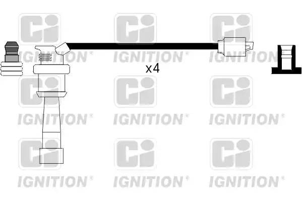 Ккомплект проводов зажигания XC1113 QUINTON HAZELL