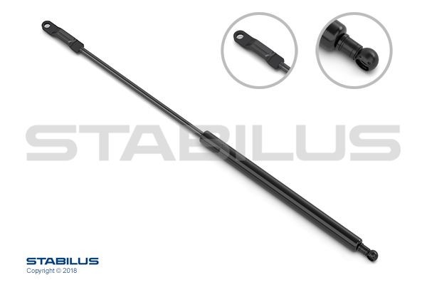 Упругий элемент, крышка багажника / помещения для груза 291854 STABILUS