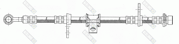Тормозной шланг 9004101 GIRLING