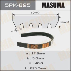 Ремень приводной 5PK-825 MASUMA
