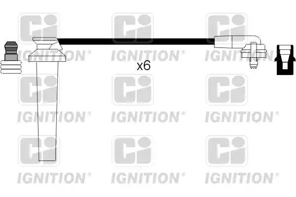 Ккомплект проводов зажигания XC668 QUINTON HAZELL