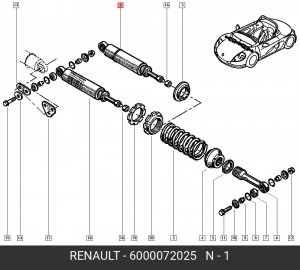 Деталь 6000072025 RENAULT