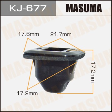 Клипса крепежная KJ677 MASUMA