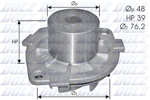 Водяной насос S214 DOLZ