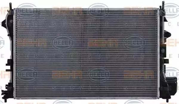 Радиатор, охлаждение двигател 8MK376726771 HELLA