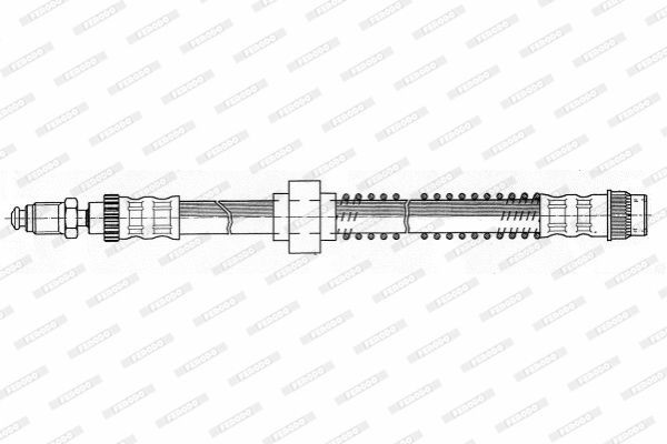Тормозной шланг FHY2174 FERODO