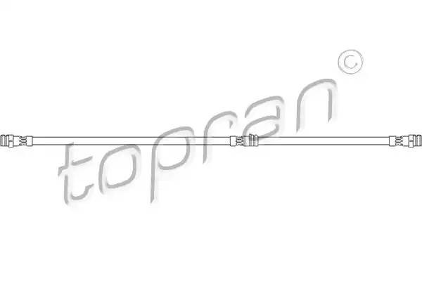 Шланг тормозной 110 395 HANS PRIES
