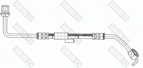Тормозной шланг 9004248 GIRLING