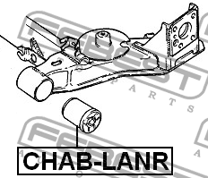 Сайлентблок CHAB-LANR FEBEST
