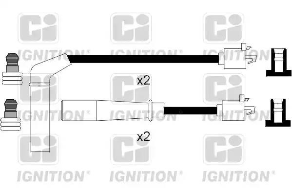 Ккомплект проводов зажигания XC781 QUINTON HAZELL