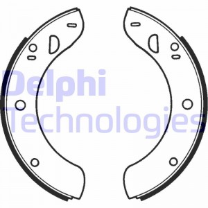 Комплект тормозных колодок LS1018 DELPHI