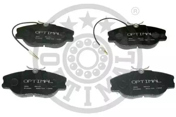 Комплект тормозных колодок, диско 9913 OPTIMAL