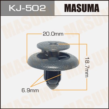 Клипса крепежная KJ502 MASUMA