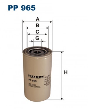Фильтр топливный PP965 FILTRON