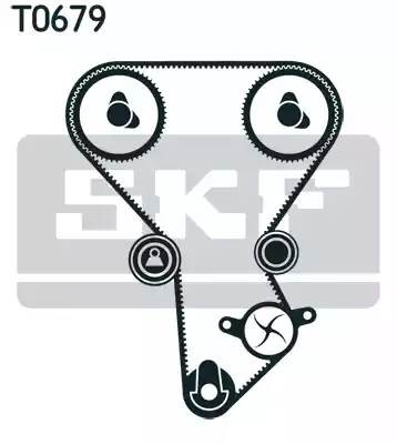 Комплект ремня ГРМ VKMA94601 SKF