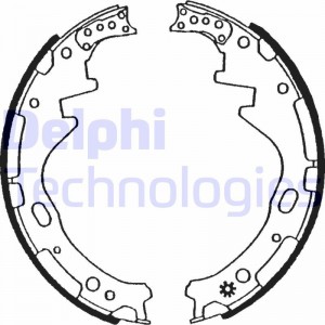 Комплект тормозных колодок LS1504 DELPHI