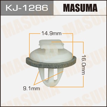 Клипса крепежная KJ1286 MASUMA
