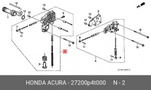 Деталь 27200P4T000 HONDA