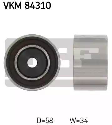 Паразитный / Ведущий ролик, зубчатый ремень VKM84310 SKF