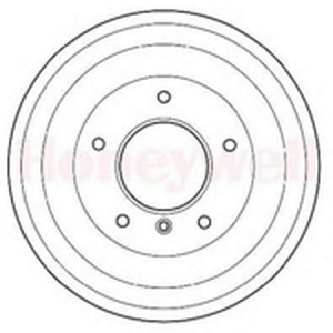 Тормозной барабан 329030B BENDIX JURID