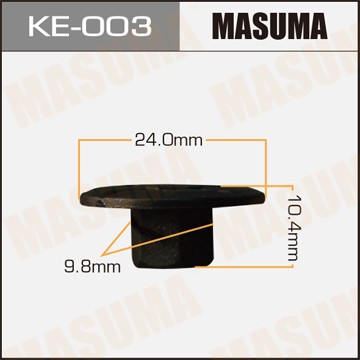 Клипса крепежная KE003 MASUMA
