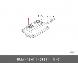 Блок управления, управление двигателем 13 61 1464811 BMW