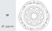 Корзина сцепления NSC20 VALEO PHC