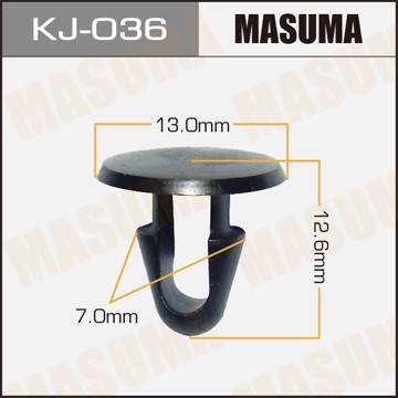 Клипса крепежная KJ036 MASUMA