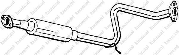Средний глушитель выхлопных газов 281403 BOSAL