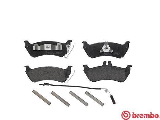 Комплект тормозных колодок, диско P50044 BREMBO