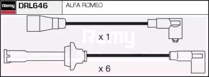 Ккомплект проводов зажигания DRL646 DELCO REMY