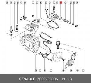 Прокладка 5000293006 RENAULT
