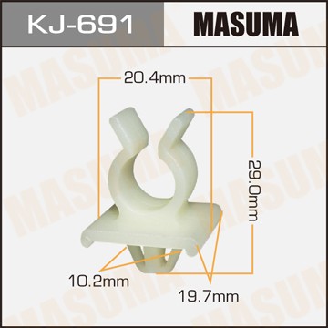 Клипса крепежная KJ691 MASUMA