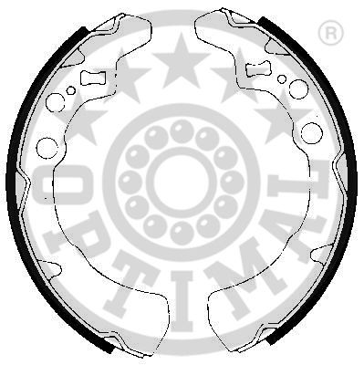 Комплект тормозных колодок BB-3540 OPTIMAL