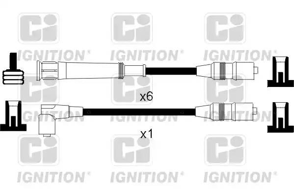 Ккомплект проводов зажигания XC469 QUINTON HAZELL