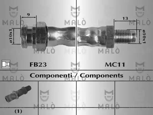 Тормозной шланг 8920 MALO