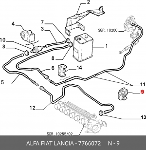 Деталь 7766072 ALFA FIAT LANCIA