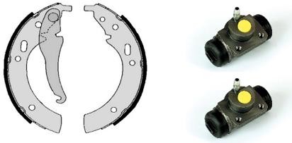 Комплект тормозных колодок H 06 001 BREMBO