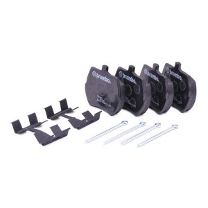 Комплект тормозных колодок, диско P52002 BREMBO