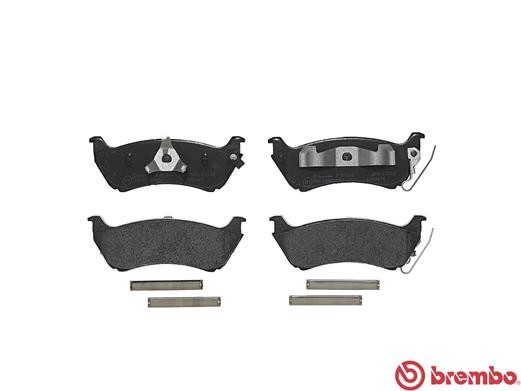 Комплект тормозных колодок, диско P50040 BREMBO