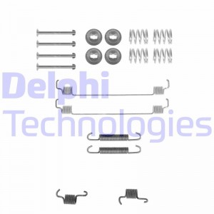 Комплектующие, тормозная колодка LY1261 DELPHI